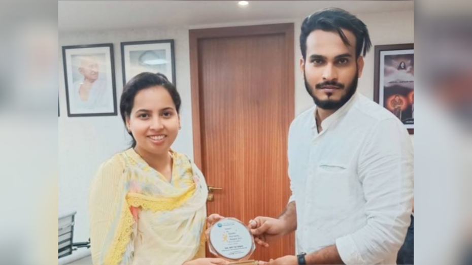 Indian Politician & HopeMirror Foundation Founder Ramzan Shaikh Meets Maharashtra Cabinet Minister Aditi Tatkare
