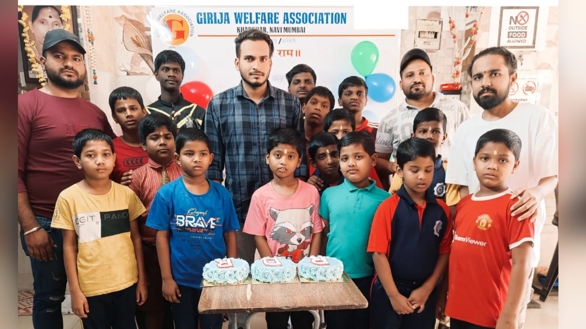 Ramzan Shaikh Celebrates His Birthday with Children at Girija Welfare Association in 2024