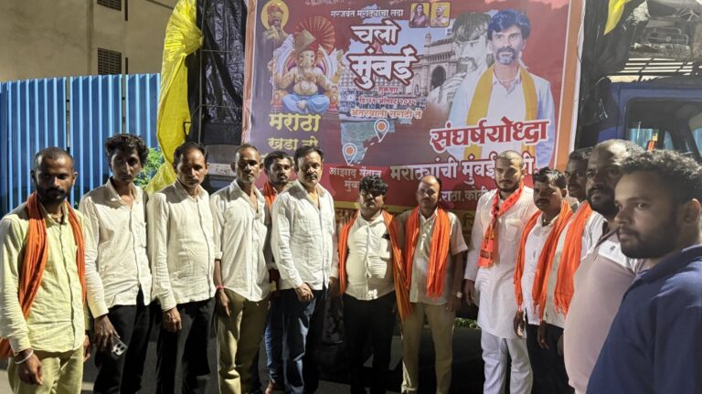 Ramzan Shaikh Extends Support to Maratha Protesters During Mumbai March