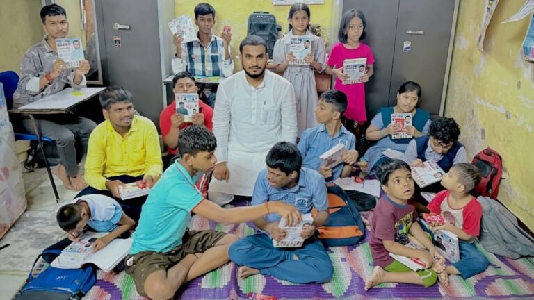 Ramzan Shaikh Supports Special Needs Children in Kalamboli Through Notebook Distribution