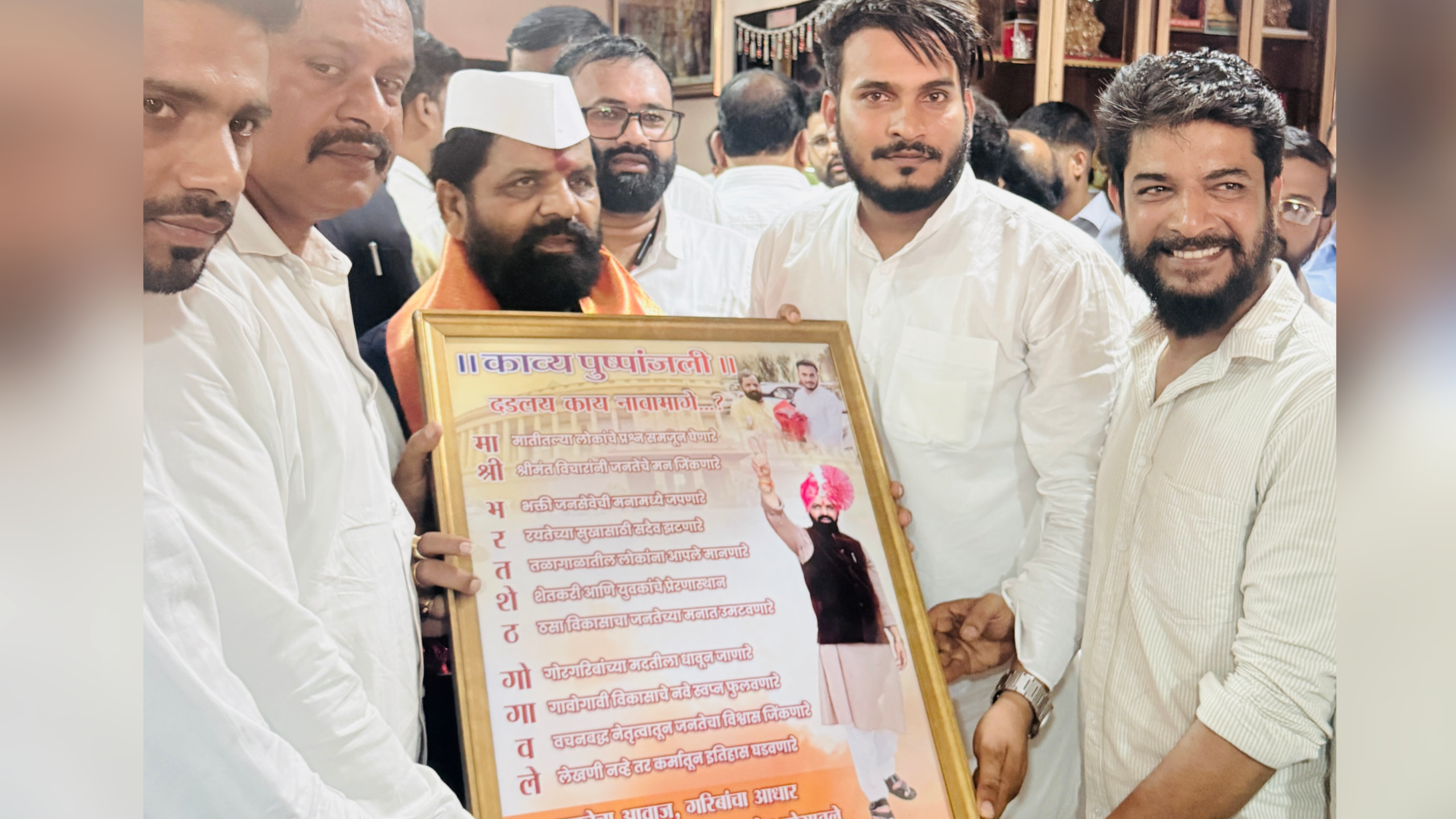 Ramzan Shaikh Extends Birthday Wishes to Maharashtra Minister Bharat Sheth Gogawale