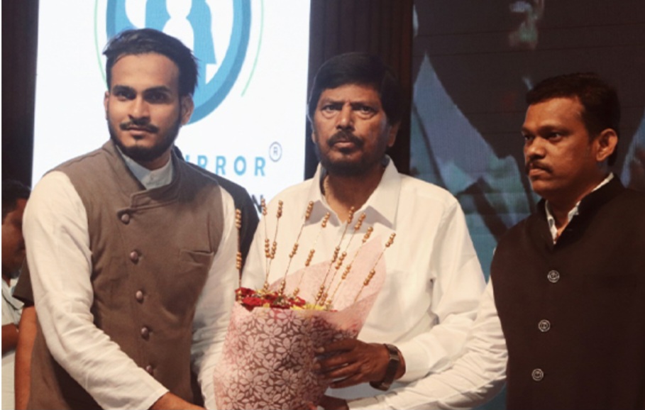 Ramzan Shaikh, through the Hopemirror Foundation, felicitated people within society
