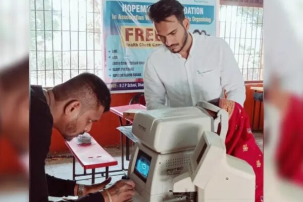 Ramzan Shaikh's Native Village Hosts Free Health Checkup Camp Organized by Hopemirror Foundation