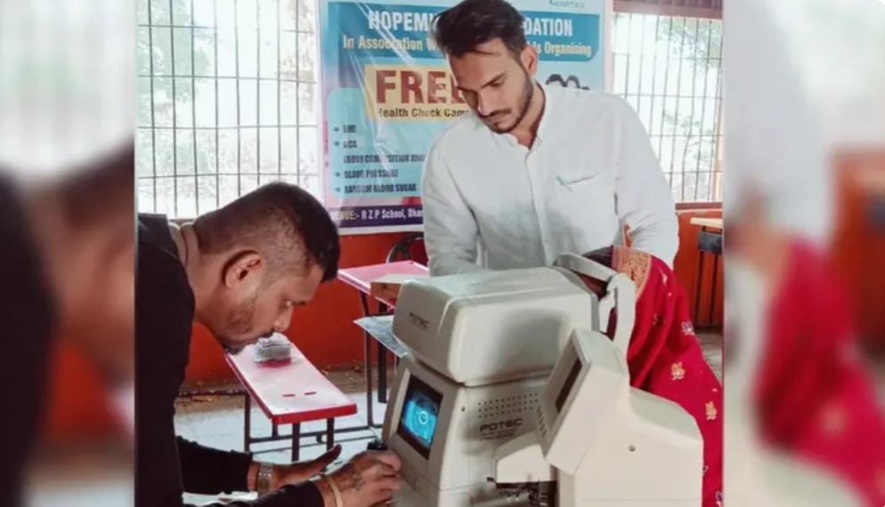 Ramzan Shaikh’s Native Village Hosts Free Health Checkup Camp Organized by Hopemirror Foundation